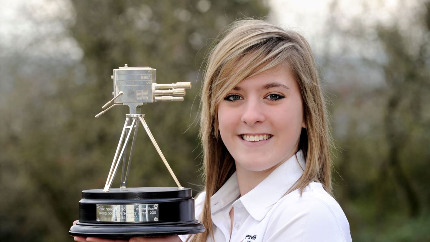 Image of lauren taylor bbc young sports personlity of the year 2011