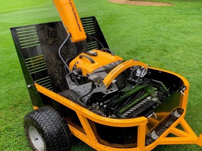 Image of electric mower